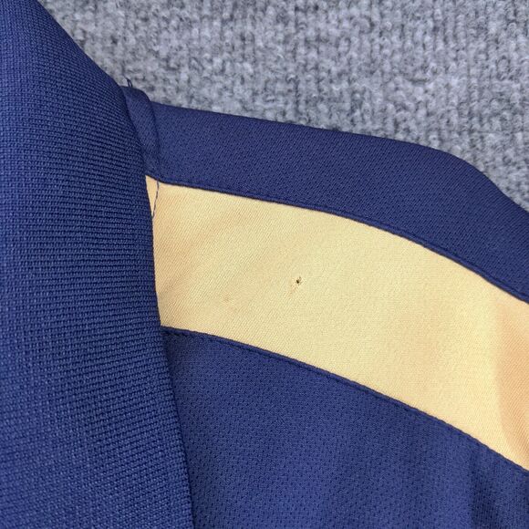 Pro Edge Men's Polo Shirt Blue Medium Short Sleeve Pullover Notre Dame Irish - Picture 5 of 14